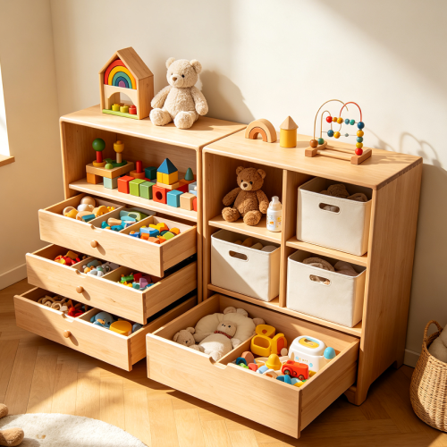 Complete Kids Room Toy Storage Furniture With Drawers
